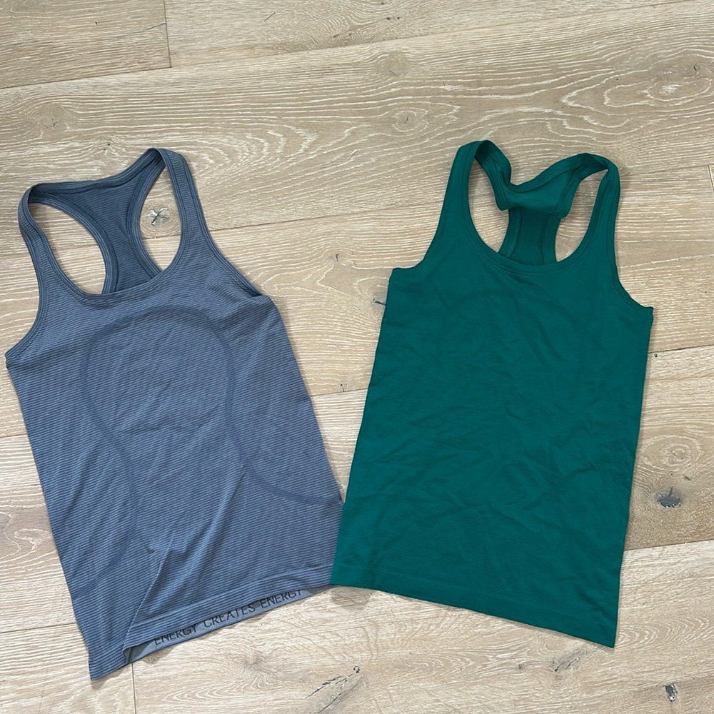 Like New Lululemon Racerback Tank Bundle Size 4